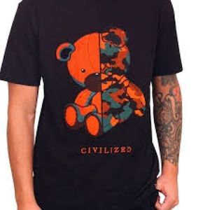 Civilized Bear Tee